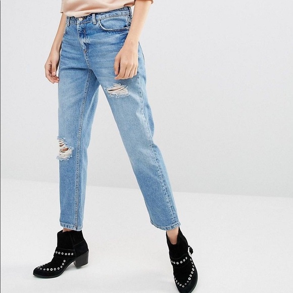 reserved mom jeans